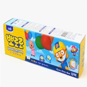 올리버샵 크린 뽀로로 슬라이딩 지퍼백 어린이지퍼백