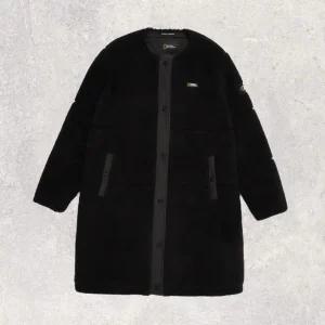 NATIONALGEOGRAPHIC 내셔널지오그래픽 브랜드 모델 N234WFJ130 여성 웨이젤라 플리스 뽀글이 롱기장 집업 3