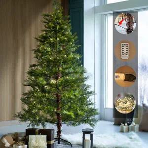 1.5m 100% PE 최고급 크리스마스트리 전구 포함 무장식 세트