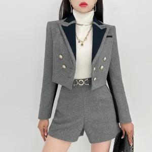 금찌 노블 자켓 반바지 세트 SET374 G