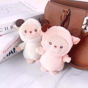 귀여운 꼬마 양 인형 키홀더 열쇠고리 가방 키홀더 인형 동물 열쇠고리