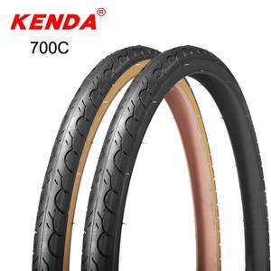 KENDA 자전거 타이어 700C 700x25C 28C 32C 35C 38C 40C 도로 초경량 저저항 노란색 측면 선택 표준