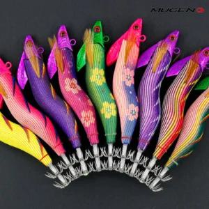 25 신형 무겐 오동목 팁럽 에기 TR 무늬오징어 선상 팁런 에깅 낚시 3호