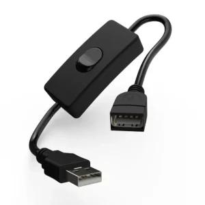 노트북 허브 선풍기 램프등 가습기 보조등 파워 스위치 온오프 USB 전원 케이블