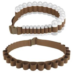 유탄발사기 수정탄 기관총 8x12 GA 산탄 총 탄약 홀더 Airsoft Mag 파우치가있는 16x40mm 수류탄 쉘 Bandol