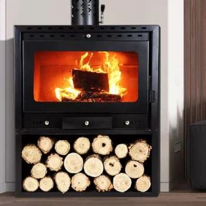 연통없는 불멍 벽난로 연소기 펠렛난로 무연통 무연기 이동식 펠릿