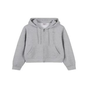 폴햄 polham 여성) 코숏 플리스 크롭 후드집업PHE4TC2030