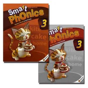 스마트 파닉스 Smart Phonics 3 - Student Book 교재   Work Book 워크북 세트