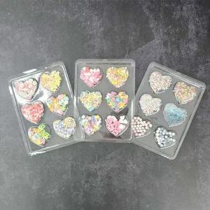 슈가 스프링클 초콜렛만들기 케이크데코 6종 1셋트 초콜렛만들기