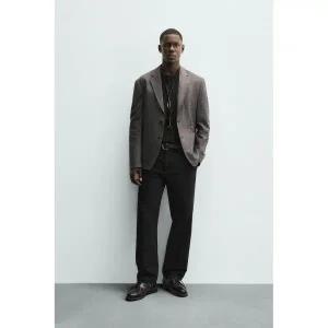 [정품] 자라 남자팬츠 데일리 바지 겨울 봄 슬랙스 청바지 ZARA 스트레이트 핏 치노 팬츠 - 블랙