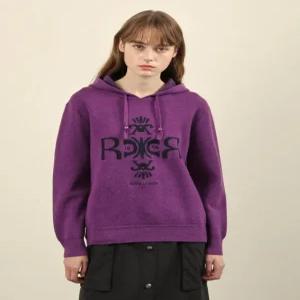 [올리비아로렌] 모티브 후드 니트VVCBL4W9491