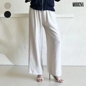 [한정특가] G.모데나 쿨 레이온 와이드 팬츠_2컬러