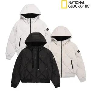 [정품] 내셔널지오그래픽 바람막이 플리스 자켓 런닝 등산 N244WDW060 여성 W` 맬러드 숏기장 덕 점퍼