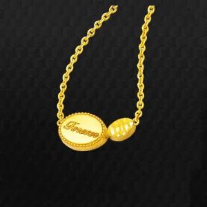 153골드  [최신]24K 순금 KSS104 Forever 포에버 목걸이 11.25g(3돈) 목걸이(다양한중량선택)