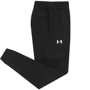 [정품] 언더아머 UA 라이벌 플리스 카고 조거 팬츠 (1382134-001)
