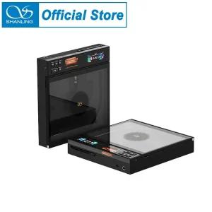 미니CD플레이어 샨링 EC 제로 T HIFI 휴대용 R2R DAC 진공관 CD 플레이어 TPA6120 고해상도 오디오 HiFi 데
