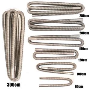 무시동히터 에어 디젤 Diesel 주차 히터 스틸 배기관 튜브 가스 벤트 연료 탱크 머플러 소음기 차량용