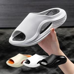 족저근막염 슬리퍼 발편한 쿠션 사무실 키높이 푹신 사무용 무중력 실내화 교사