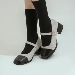 SOVO [WOOL VER.] 마레타 메리제인 펌프스 5cm