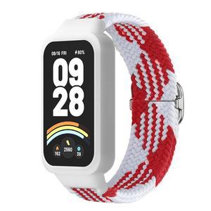 1x 나일론 루프 스트랩 + Xiaomi 스마트 밴드 9 용 범퍼 손목 벨트 Active Redmi Band 3 시계줄 Smartwatch