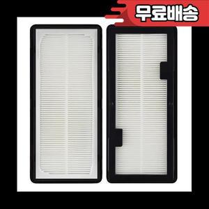 T80C 삼성 제트봇 AI+ 및 진공 청소기용 세척 가능한 교체용 헤파 필터 2개 VR30T85513W/AA 로봇에 호환