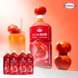 [100% NFC 착즙] 보넬드 아이엠 토마토 주스 즙 1L 4개