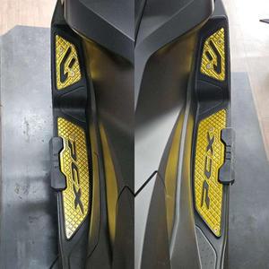 2025 Honda PCX160 PCX125 바이크 오토바이 알루미늄 합금 풋 패드 페달 용 새 수정 스키드 방지 발판