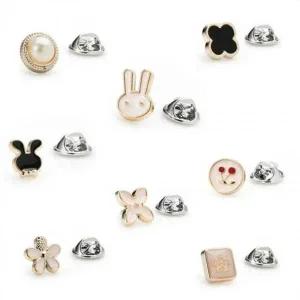 [골드스마일]브로치 레이디 캐주얼 넥타이핀 단추 필수템 정장 배