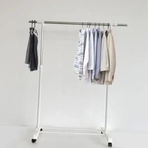 매장용 다올 이동식 행거 815 화이트 철재행거