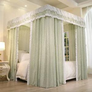 사각 난방텐트 방한텐트 커튼형 커튼 싱글퀸 실내 난방 수면텐트 프라이버시 사슴 일체형 암막