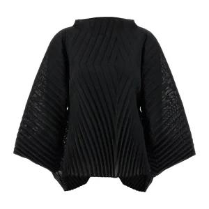 웨이브 플리츠 보트넥 블라우스 IM58FJ162 15