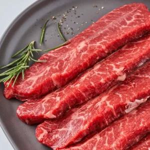 냉장 횡성 암소한우 1등급 부채살 200g