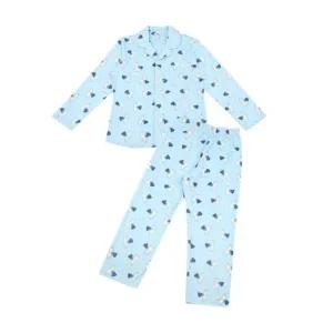 [갤러리아] 비비안 베이비밍크극세사 토끼프린트 남성잠옷 MP6058/BL