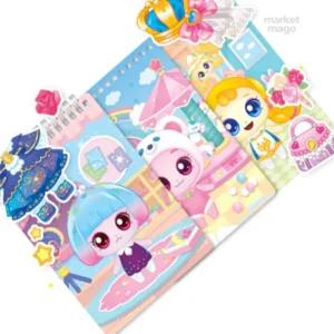 마켓마고A 데일리룩북 티니핑 인형옷입히기스티커북