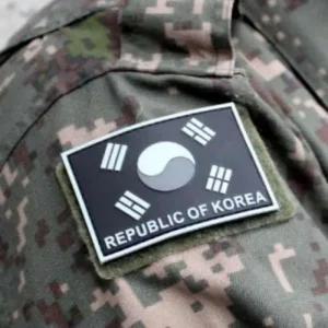 태극기 와펜 실리콘 자수패치 와펜패치 모자패치 (49Rlz)