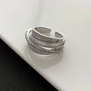 납품 백화점 링 지르코니아 반지 큐빅 럭셔리 AAA (49UU1)