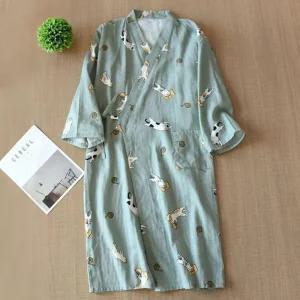 여성 민트 가운 랩가운 골프 로브 반팔 욕실 타올 샤워 사우나 바스 목욕 남성용 여름