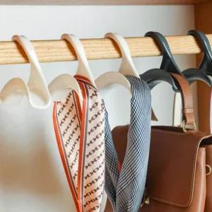 모자 이걸이 깔끔 가방 넥타이 스카프 정리대 벨트 다용도 걸이 행거 거치대 옷장 정