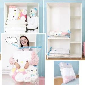 옷정리함 여행용 옷정리 옷개는법 옷압축팩 노하우 옷장 압축팩 의류 이불 수납함 보