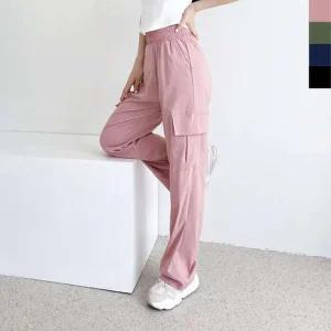 GSS VR181W 여자아이스쿨 카고와이드 밴딩팬츠 팬츠