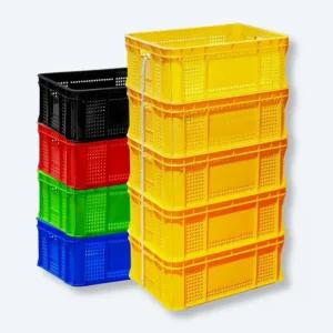 이사 박스 6호 운반상자 5개 바구니 플라스틱 국산