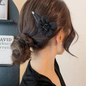 빅사이즈 똑딱핀 얼굴작아보이는 대형꽃삔 꽃브로치