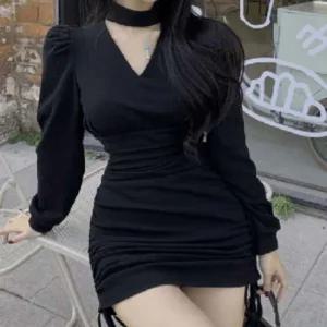 파티 미니 캐주얼 드레스 홀터넥 A라인 프롬 이브닝