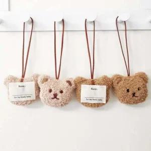 곰돌이 인형 네임택 이름표 캐리어 네임택 DD-12339