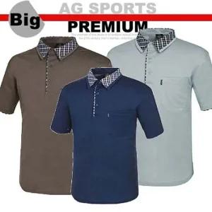 빅사이즈 카라티 아이스 체크티 MT321_323