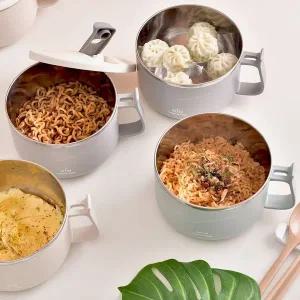 [NS홈쇼핑]1+1 DIYOU SGS 인증 전자렌지 스텐 찜기 계란찜 라면용기 스텐렌지팟...