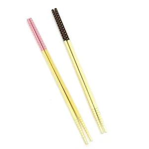 고급 대나무 튀김젓가락 2세트 총4P 긴 젓가락 (WE70B35)