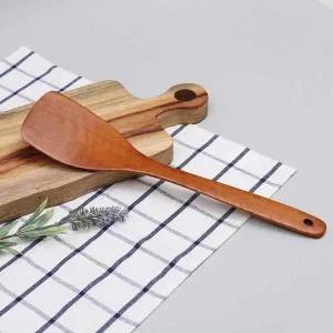 [콩심팥심]우드뒤집개 뒤지개 일자뒤집개 나무뒤집개 옻칠주걱