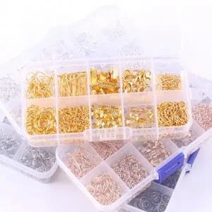 DIY 액세서리 귀걸이 팔찌 만들기 세트 골드