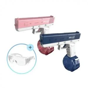대용량 전동물총 자동물총 워터건 글록 1세대+고글